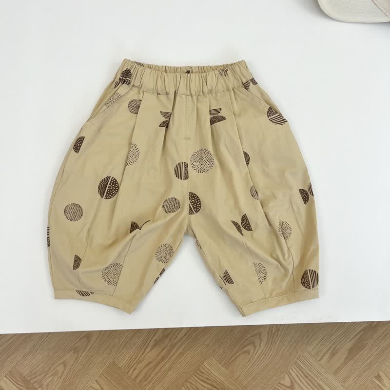 Baby Khaki Loose Casual Pants