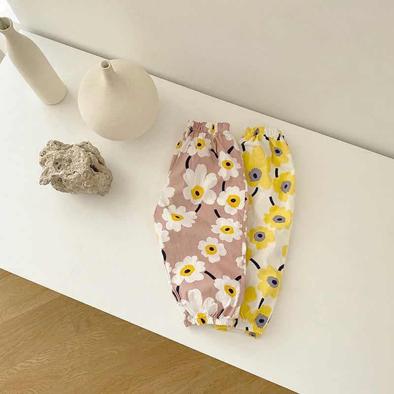 Baby Lovely Floral Jogger Pants