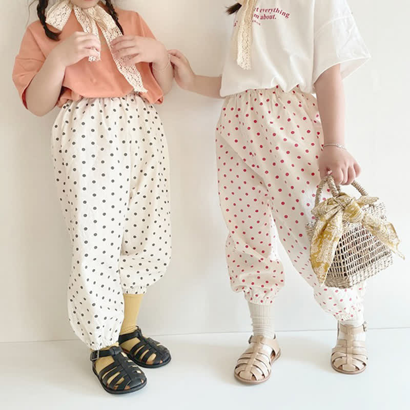 Baby Lovely Dots Casual Jogger Pants