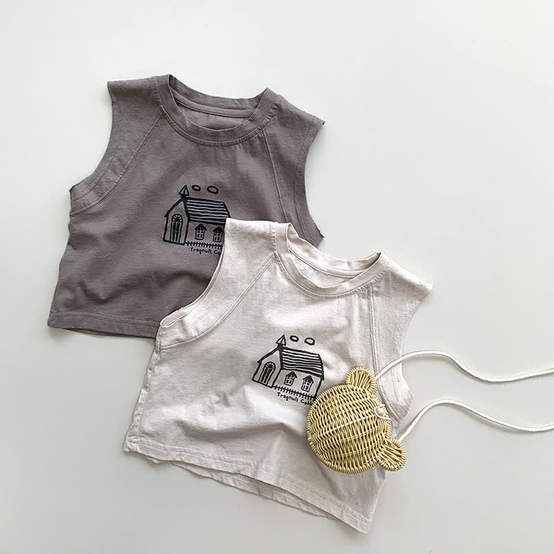 Toddler Casual House Soft Tank Top