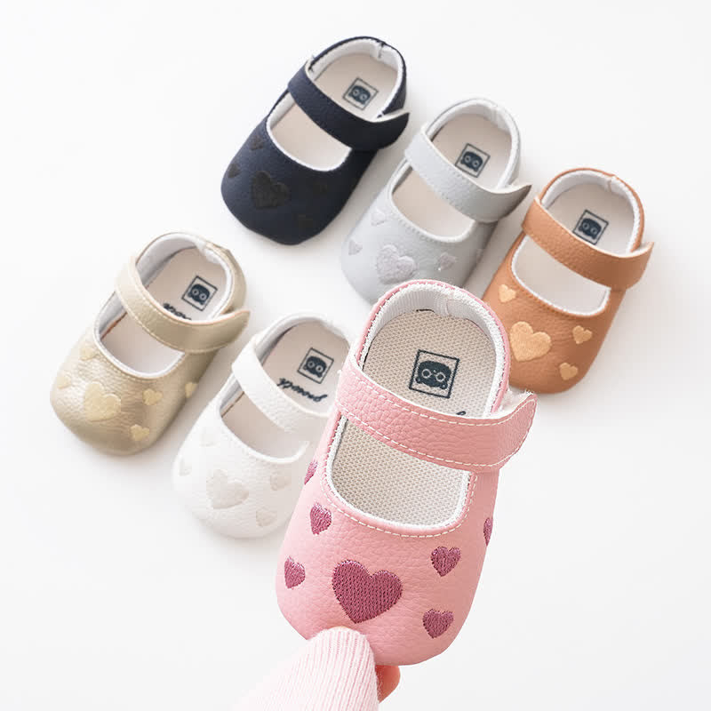 Baby Cute Heart Floor Pre-walker Shoes