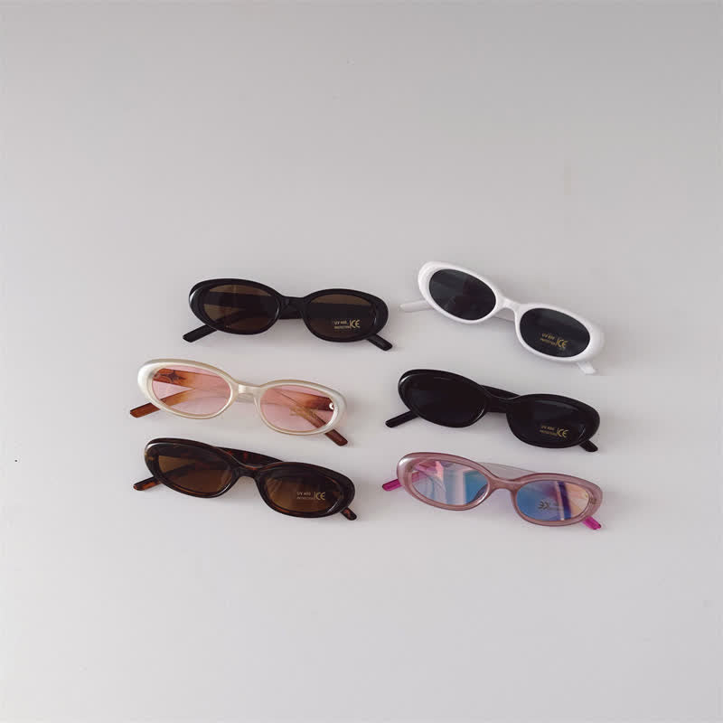 Baby Fashion Oval Simple Sunglasses