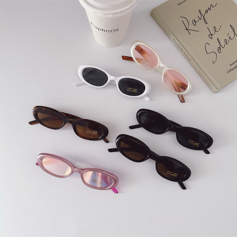 Baby Fashion Oval Simple Sunglasses