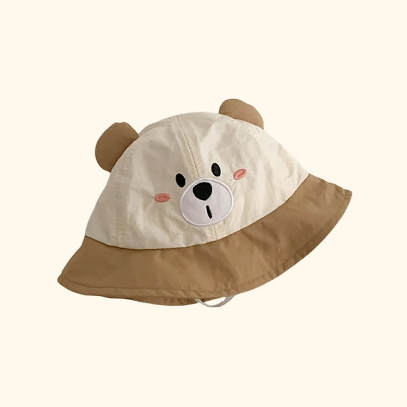 Baby Cartoon Animal Sun Bucket Hat