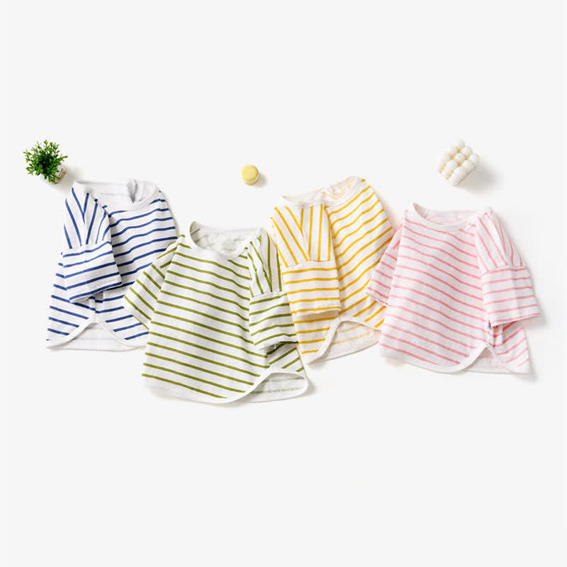 Toddler Simple Striped Comfort T-shirt