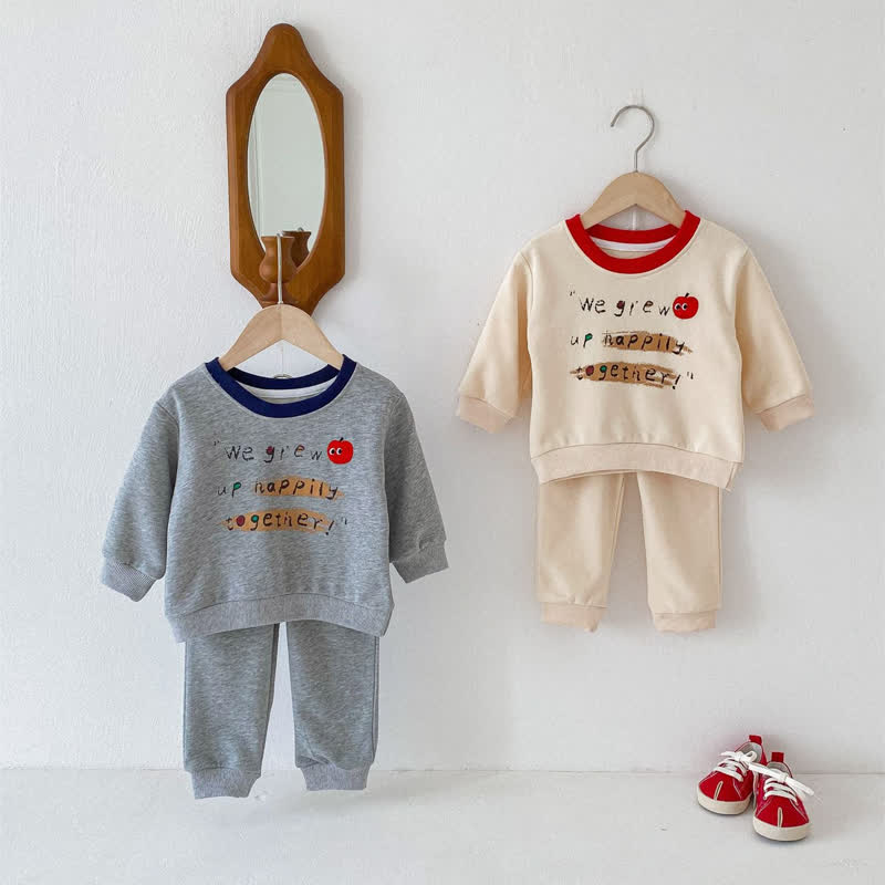 WE GREW UP HAPPILY TOGETHER Baby 2-Piece Set