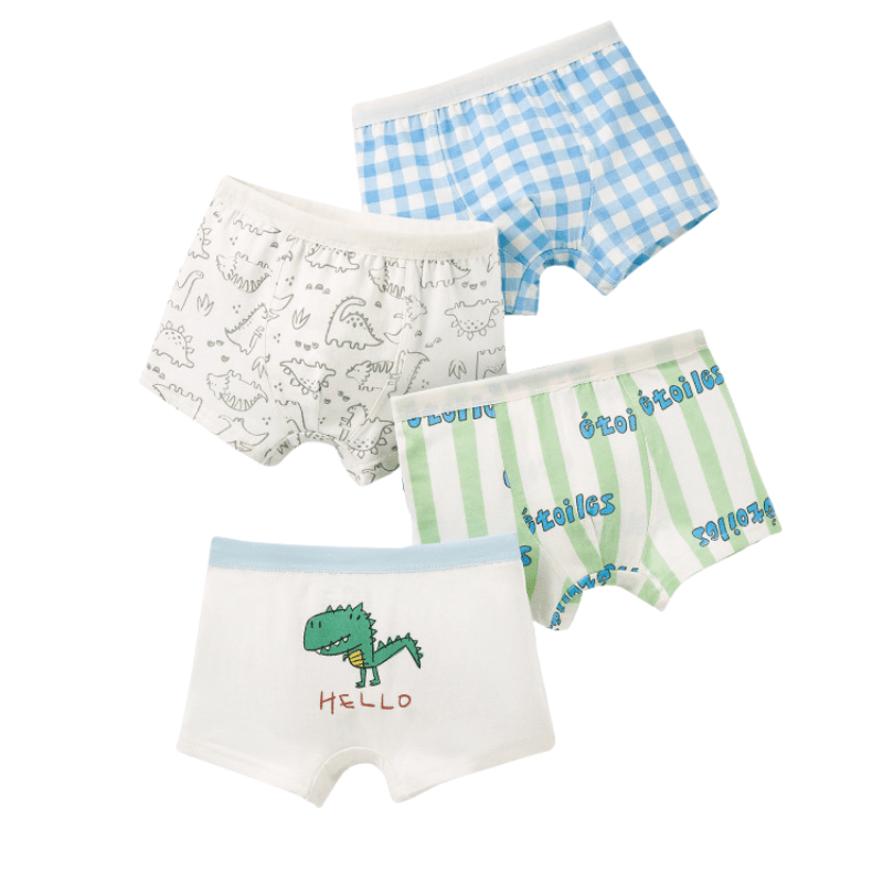 4-pack Toddler Boy Animal Briefs