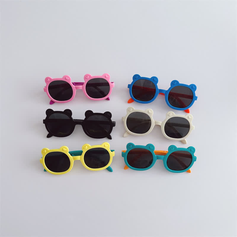 Baby Lovely Foldable Heart Ears Sunglasses