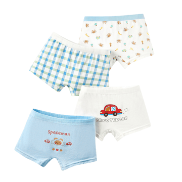 4-pack Toddler Boy Cute Print Briefs