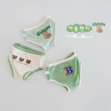 3-pack Toddler Boy Animal Underwear