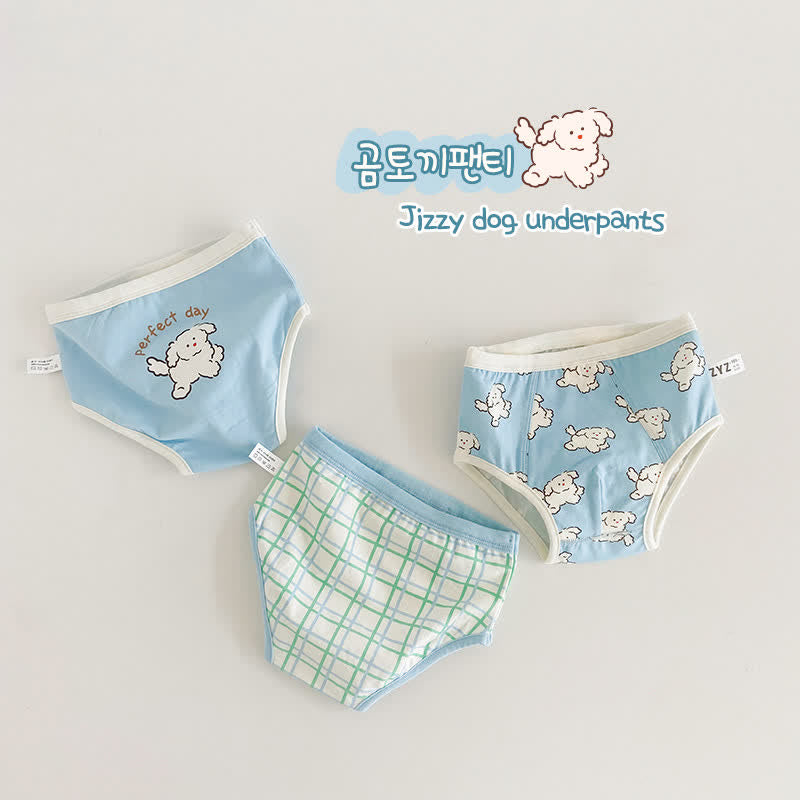 3-pack Toddler Boy Animal Print Underwear