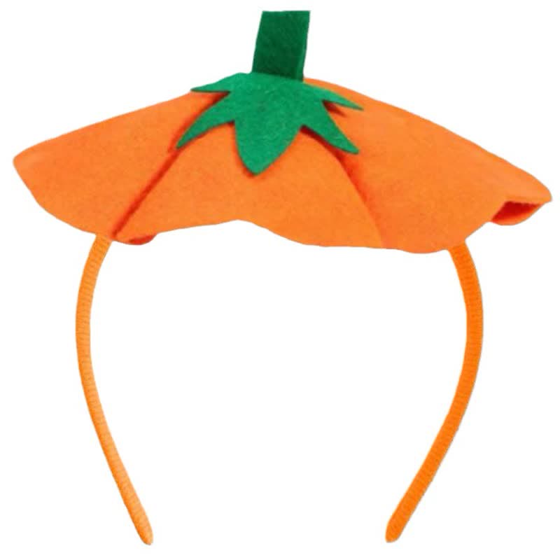 Baby Toddler Pumpkin Orange Halloween Headband