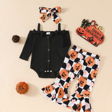 Baby 2-Piece Pumpkin Set with Headband