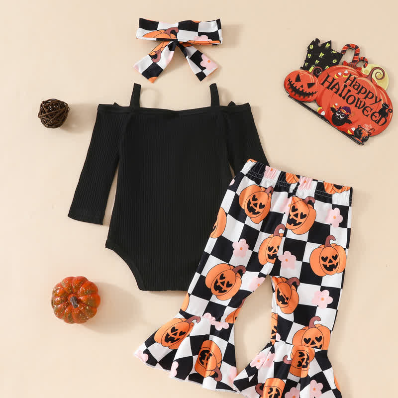 Baby 2-Piece Pumpkin Set with Headband