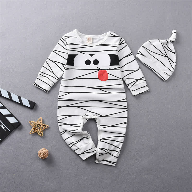 Baby Toddler Halloween Mummy Romper/Set