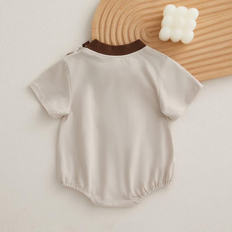 PIZZA Baby Lovely Grey Bodysuit