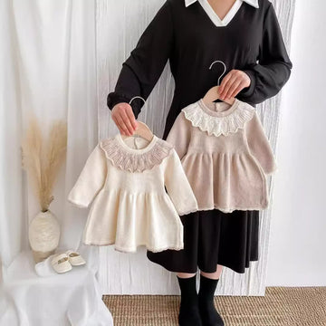 Baby Lovely Knitted Sweet Dress