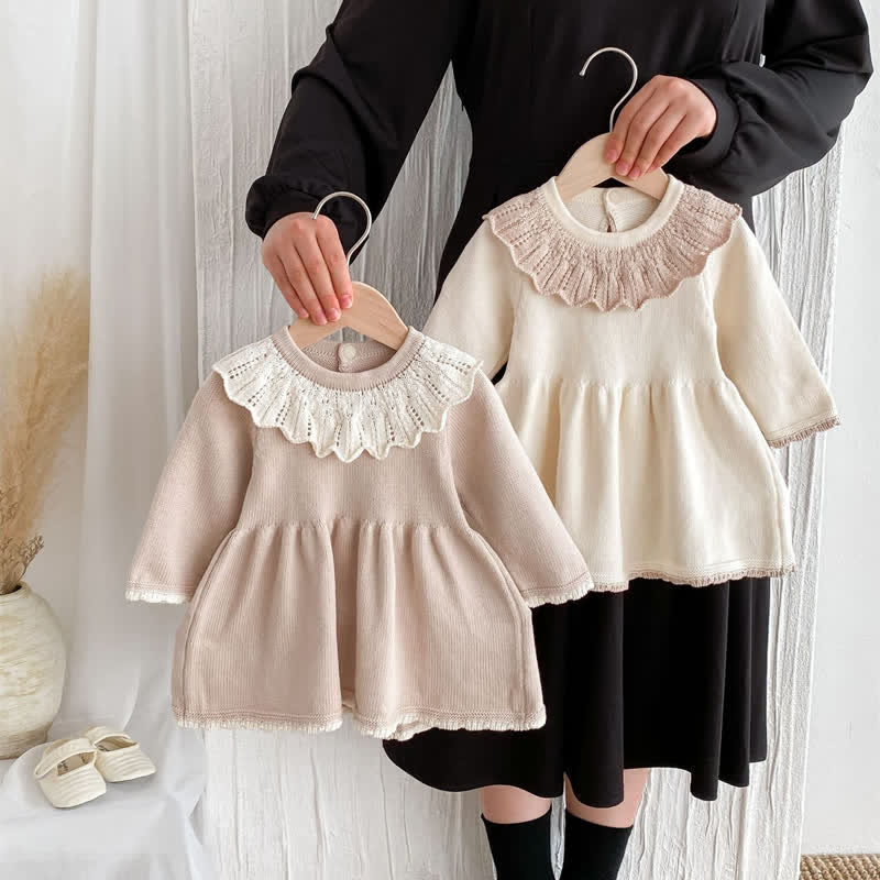 Baby Lovely Knitted Sweet Dress