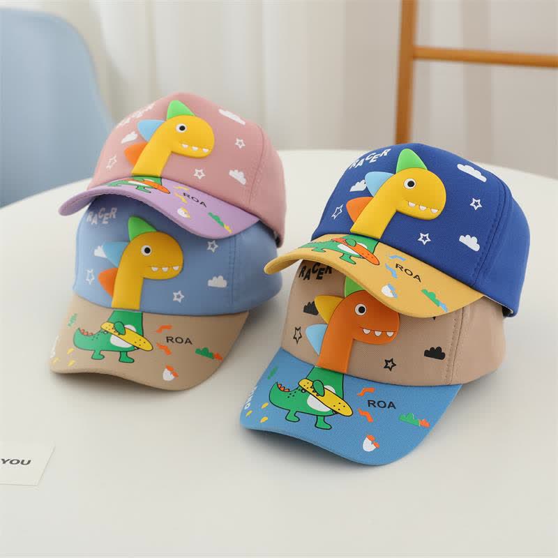 Toddler Cartoon Dinosaur Cap