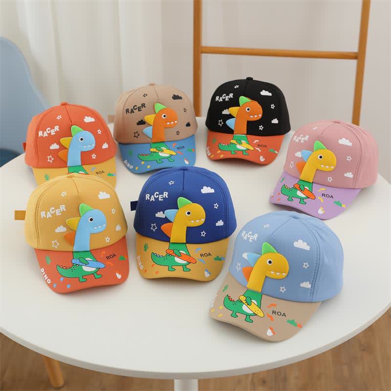 Toddler Cartoon Dinosaur Cap