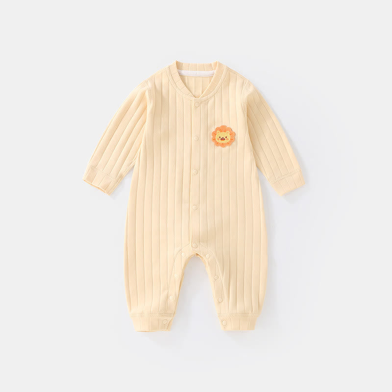 Baby Animal Simple Pajamas Romper