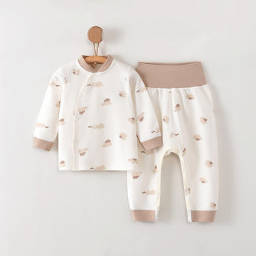 Baby 2-Piece Bear Family Pajamas Set