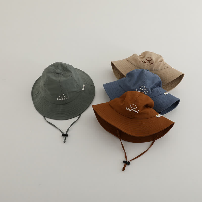 LUCKY! Baby Smile Sun Bucket Hat