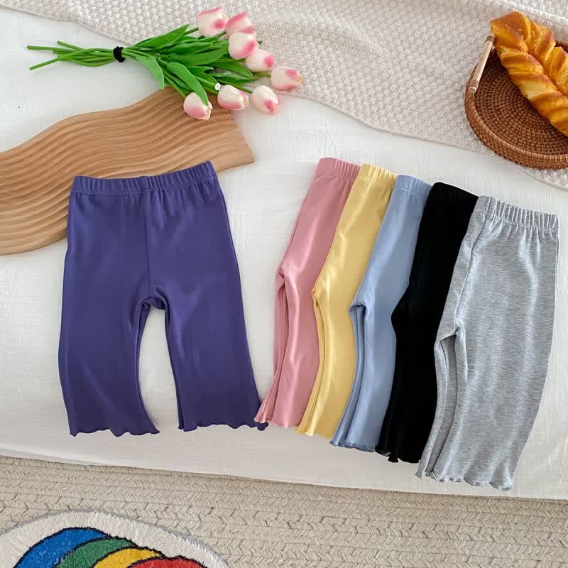 Baby Simple Solid Color Leggings