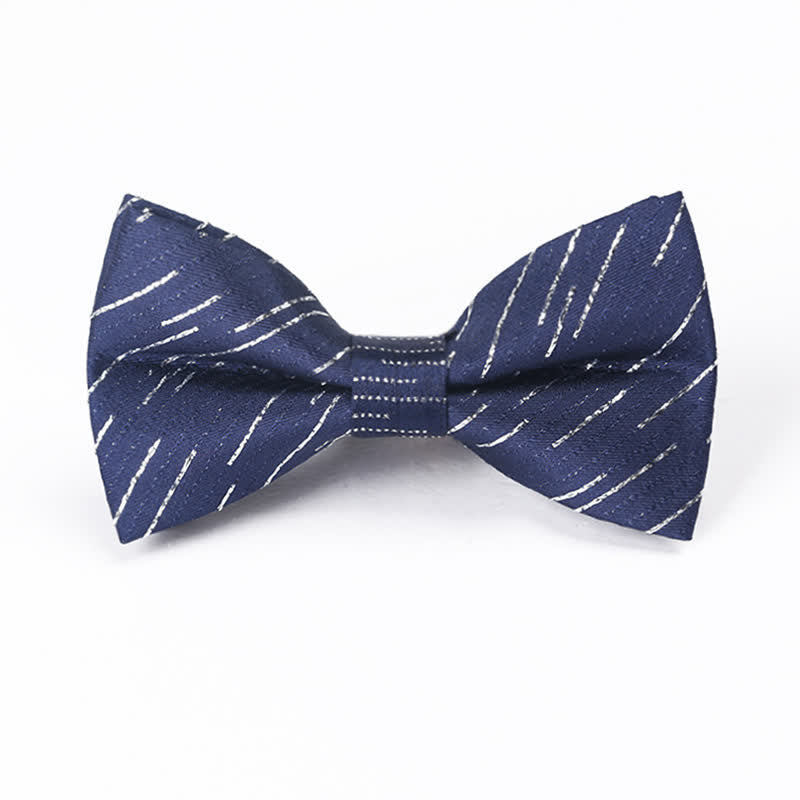 Baby Toddler Blue Anchor Bow Tie