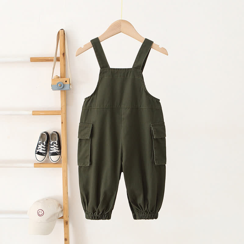 LUCKY Baby Green Worker Pocket Overalls