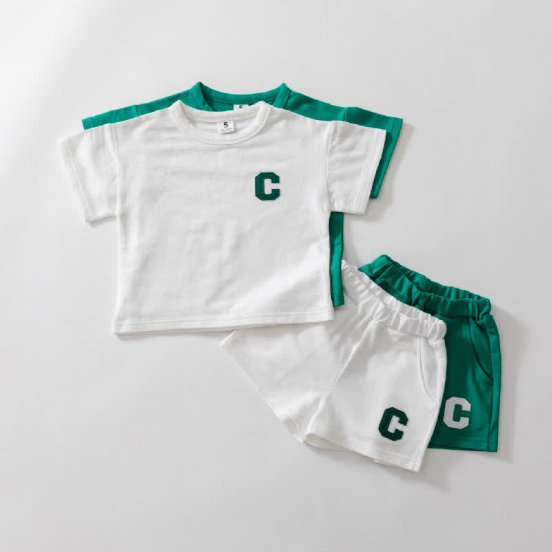 C Baby 2-Piece Casual Sweatsuit Basic Set