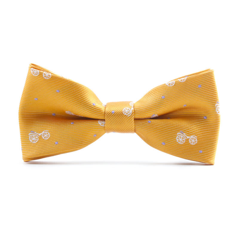 Baby Toddler Bicycle Dots Bow Tie