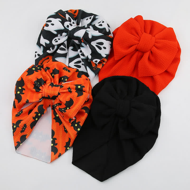 Baby Newborn Halloween Bow Protector Hat