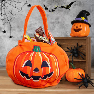 Baby Halloween Pumpkin Candy Bag