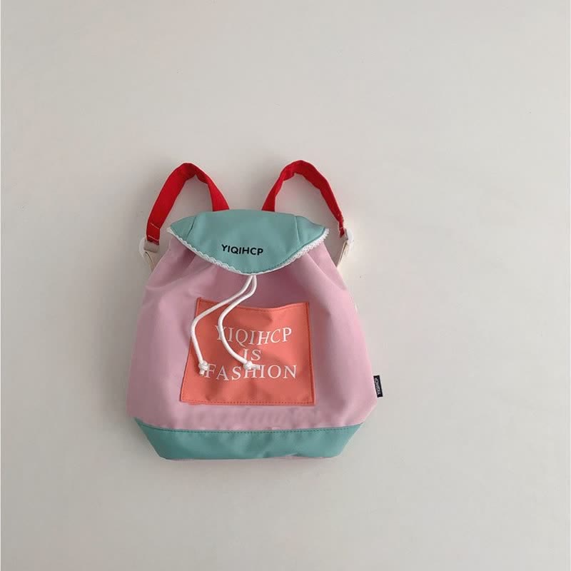 Toddler Kid Color Block Backpack