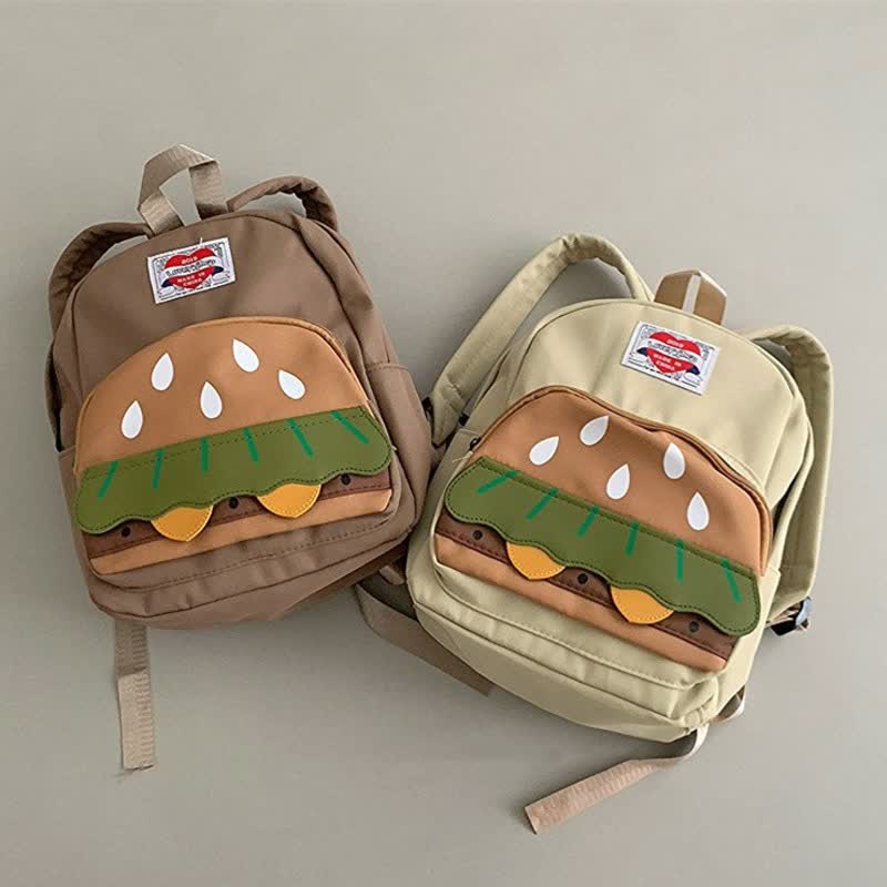 Toddler Kid Hamburger Backpack