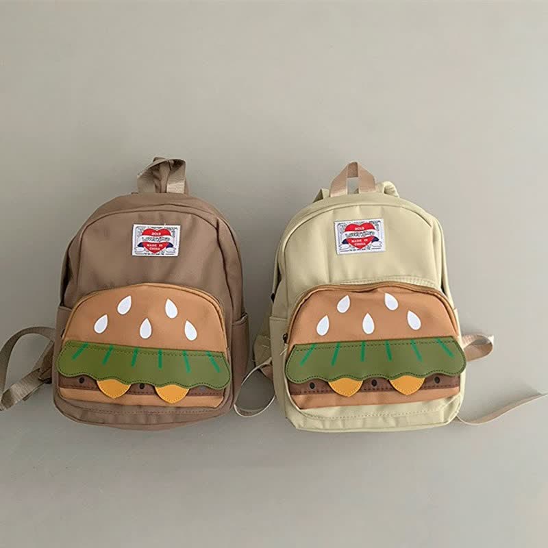 Toddler Kid Hamburger Backpack