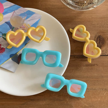 Baby Emulational Glasses Lovely Hair Clips