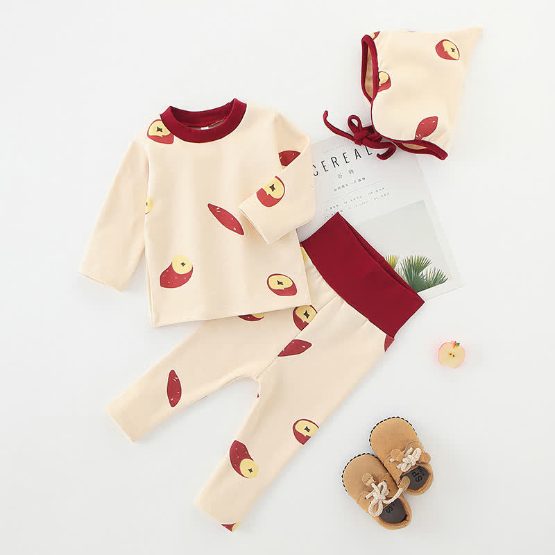 Baby 2-Piece Sweet Potato Set with Bonnet