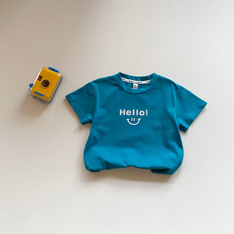 HELLO! Toddler Smile Basic T-shirt