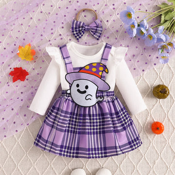 Baby 2-Piece Spooky Set with Headband