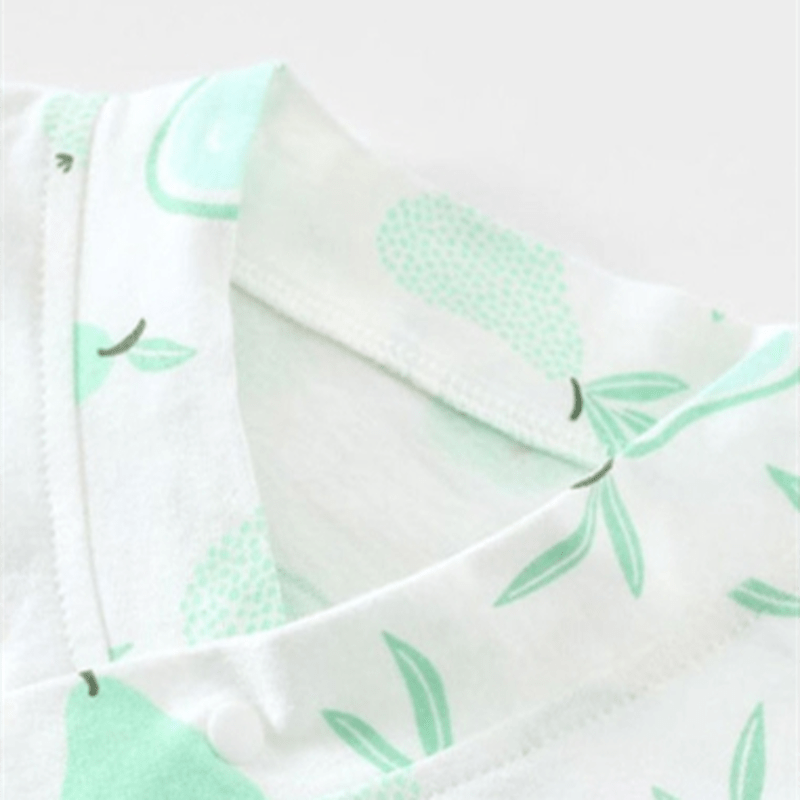 Baby Green Pear Kimono Romper