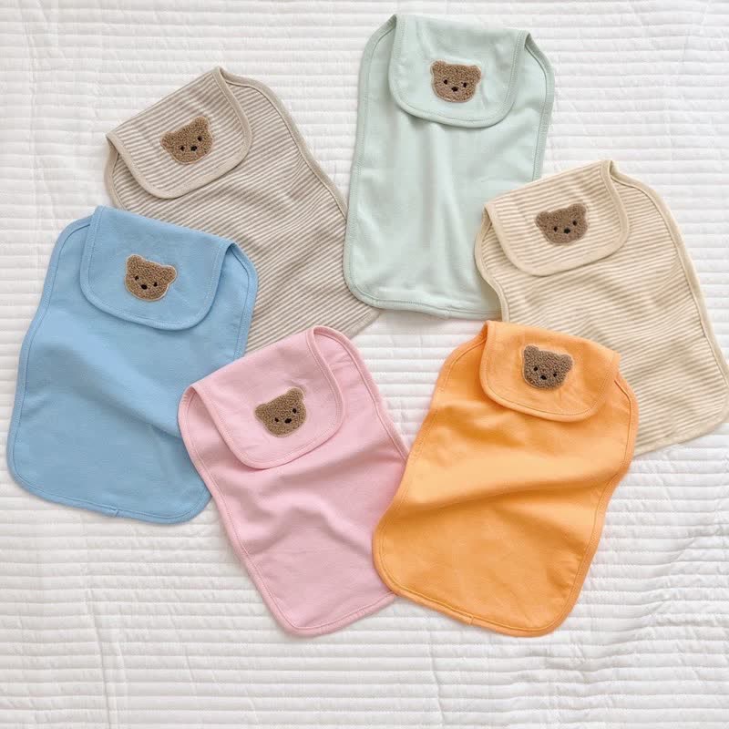 Baby Soft Bear Striped Sweat Towel