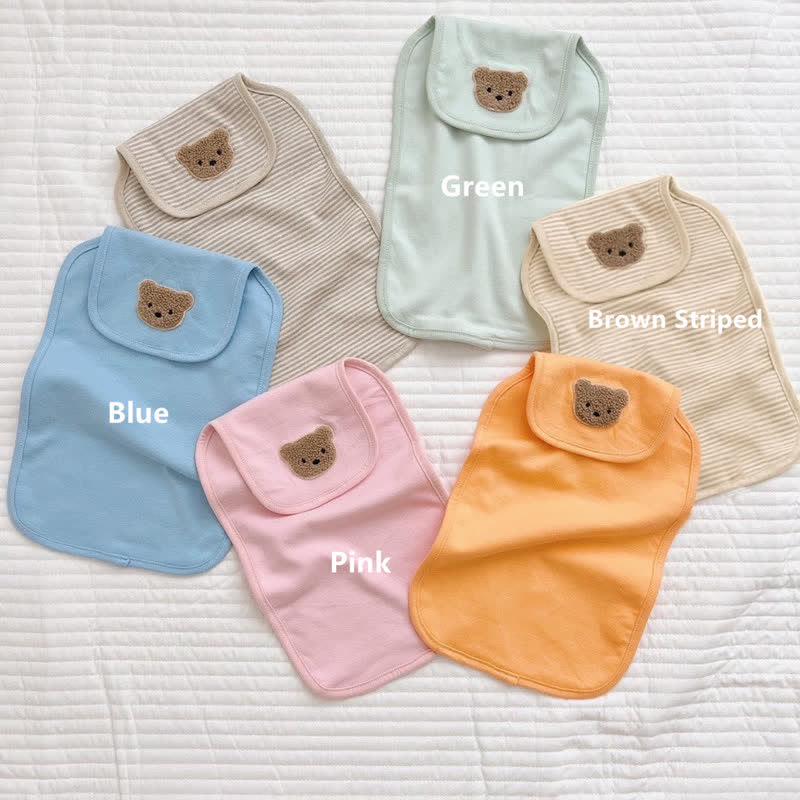 Baby Soft Bear Striped Sweat Towel