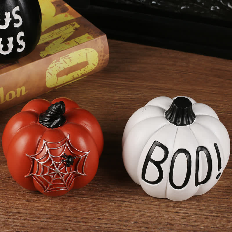 Halloween Pumpkin Resin Ornaments