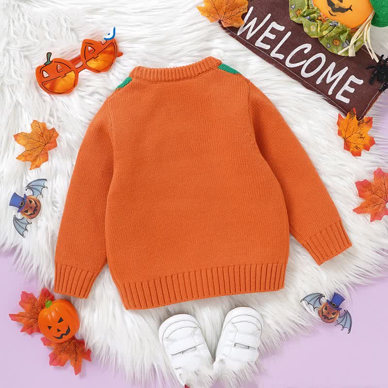 Baby Halloween Smiley Sweater