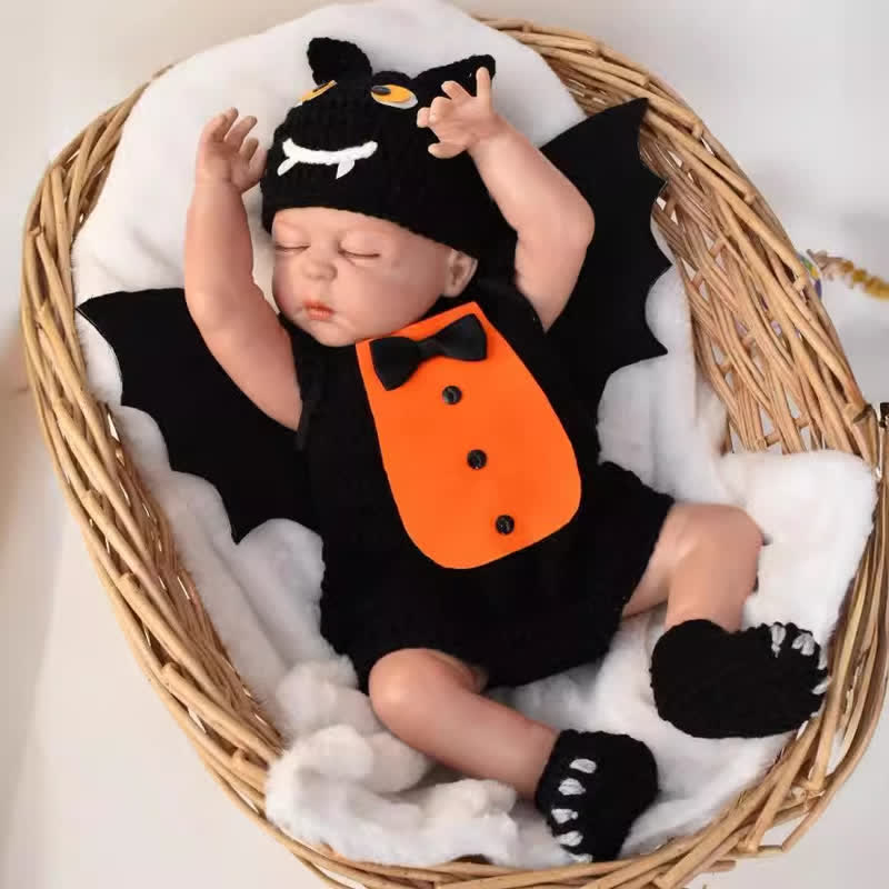 Baby Cosplay Bat Bodysuit with Hat