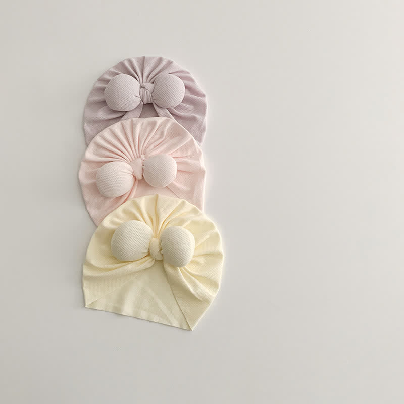 Baby Newborn Bow Lovely Protector Hat