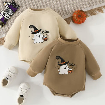 BOO Baby Spooky Pumpkin Bodysuit