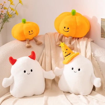 Pumpkin Ghost  Plush Toy